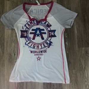 American fighter shirt